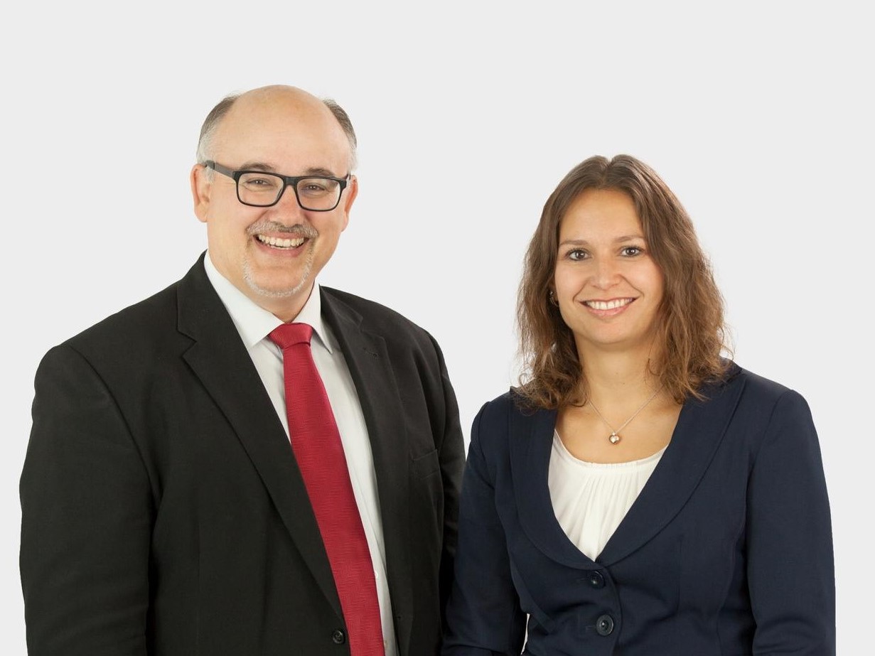Nadine Riederer und Jürgen Bernert