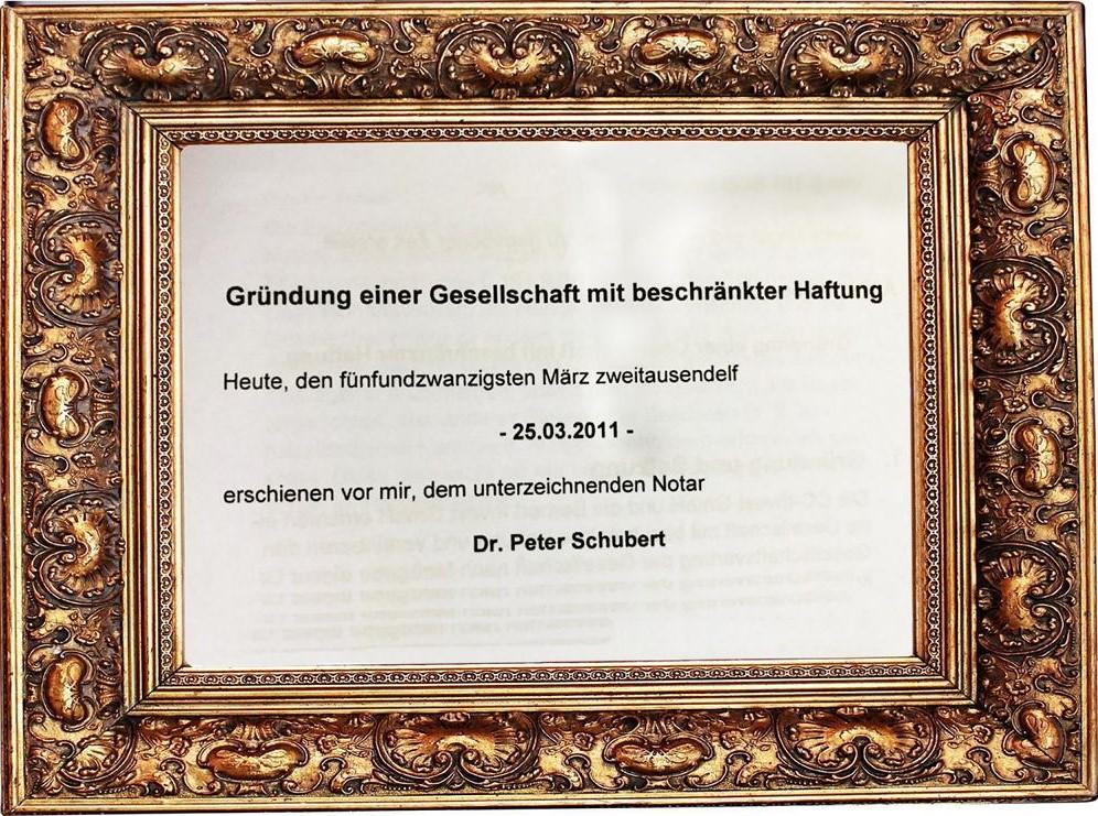 Gründung; Avision